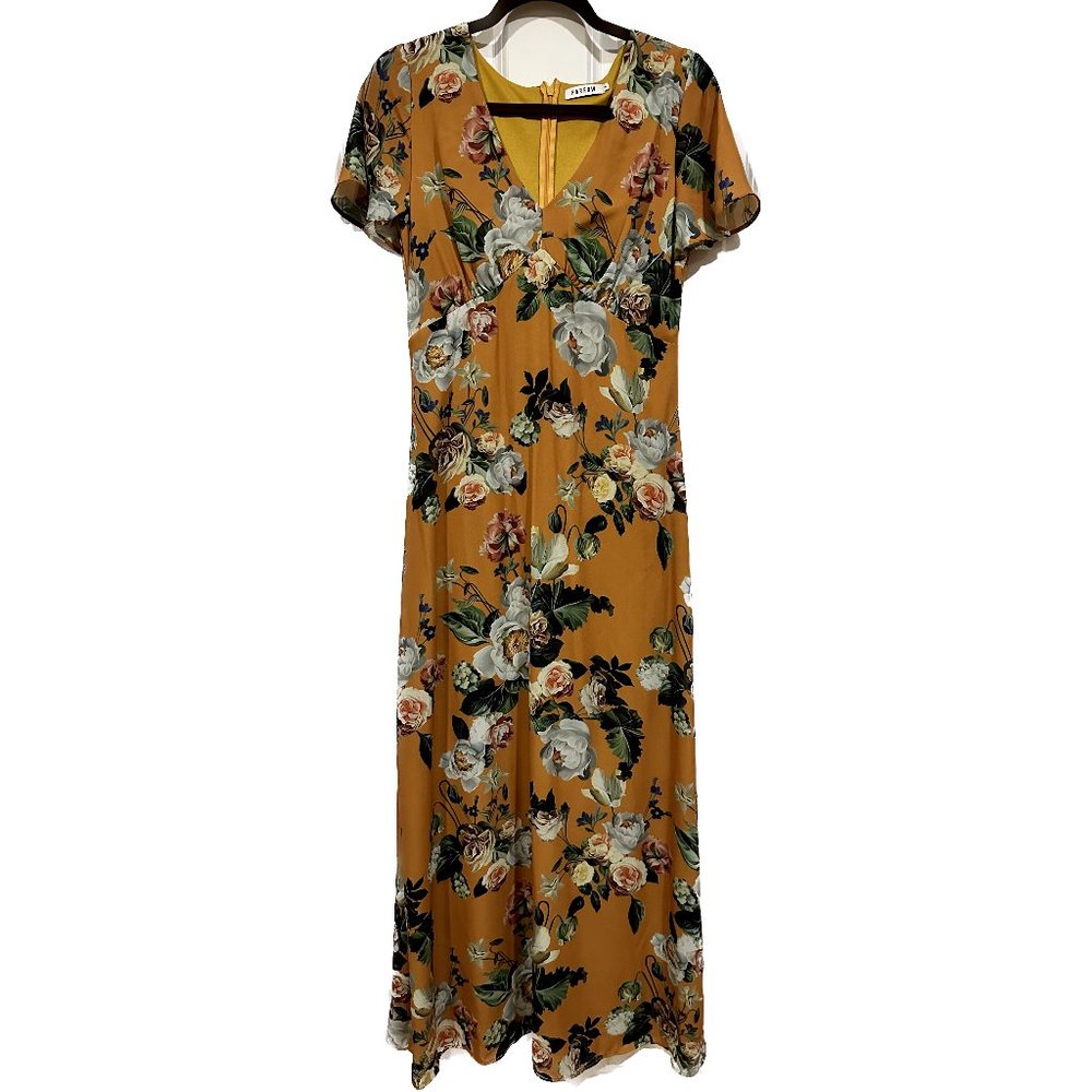 Farrow Maxi Dress | Size S | Yellow Floral - Picture 2 of 3
